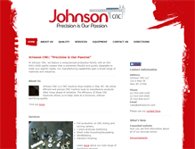 Tablet Screenshot of johnsoncnc.com